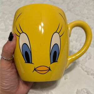 Vintage 1999 Mug - Warner Bros. Movie World - LOONEY TUNES Tweety